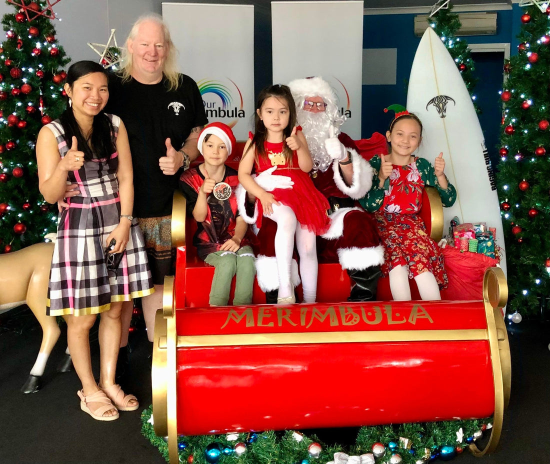 Santa’s Sleigh finally lands in Merimbula 2022