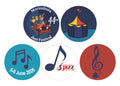 Jazz Festival Decal (Pack of 5)