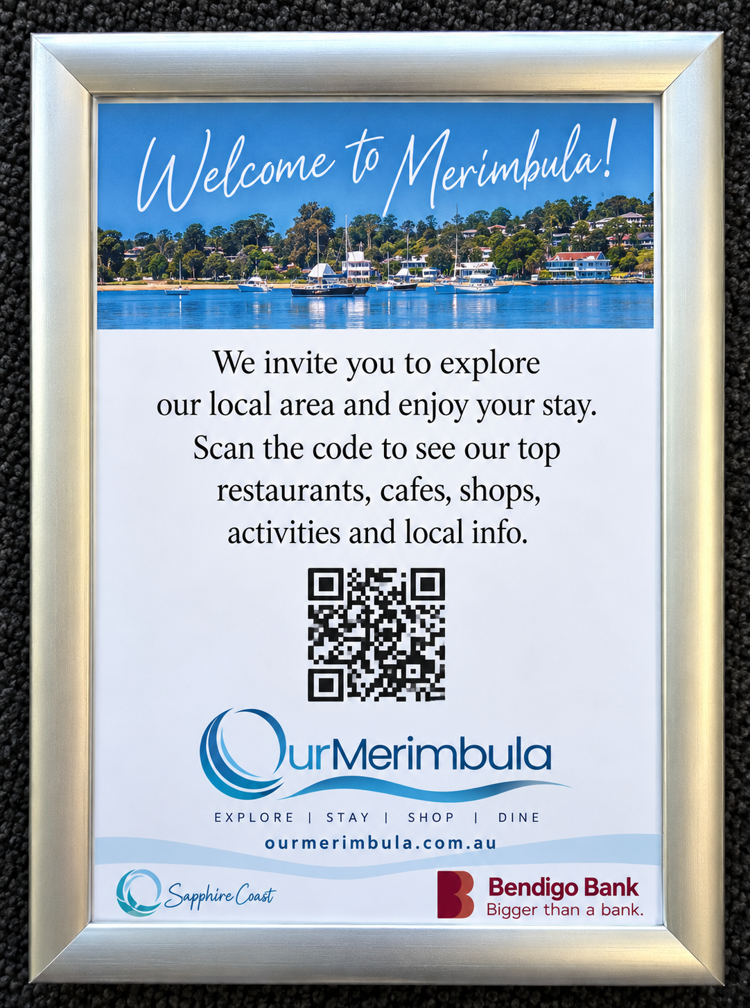 Sign holder booking enquiry